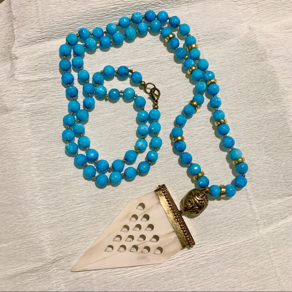 Turquoise Statement Necklace